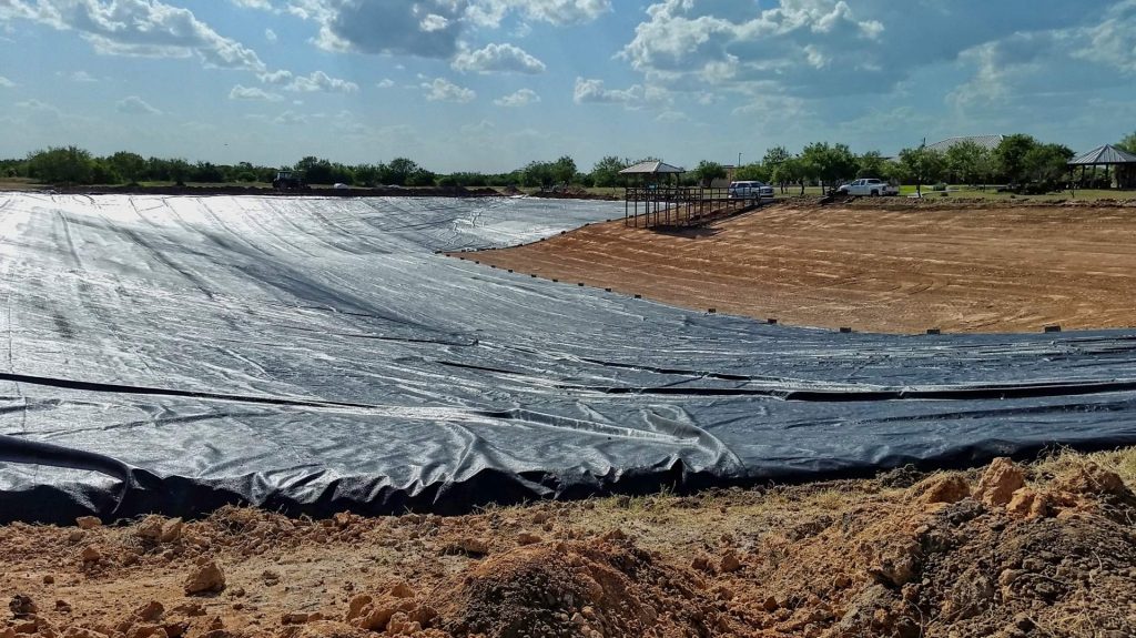 30 Mil RPE pond liner